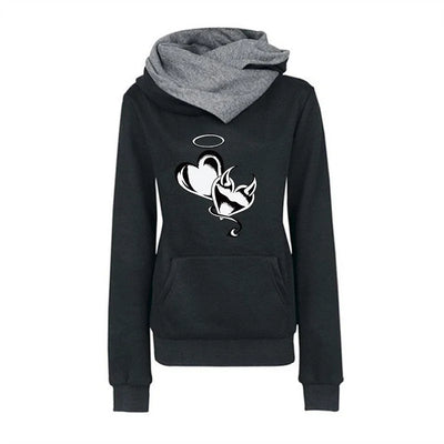 Chloe™ – Mutiger Druck Freizeit Hoodie