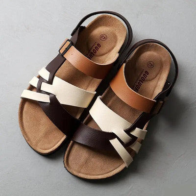 Christina™- Leder Sandalen