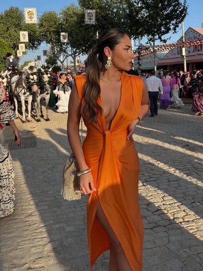 Lily™ | Elegantes Faltenkleid