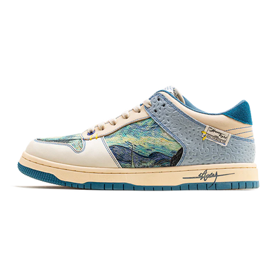 Van Gogh | Sternennacht inspirierte Turnschuhe