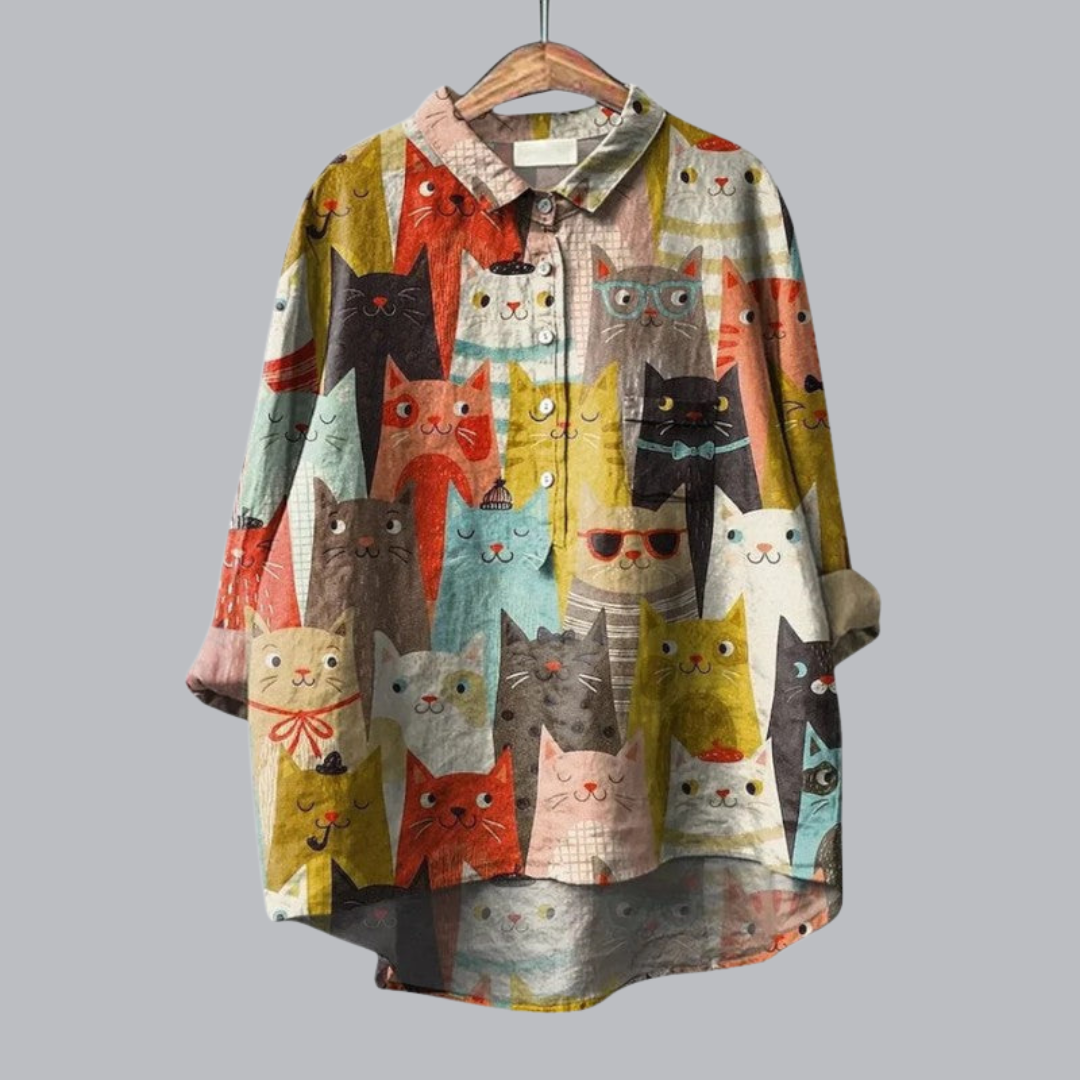 Hedwigis™ | Modische Vintage Bluse