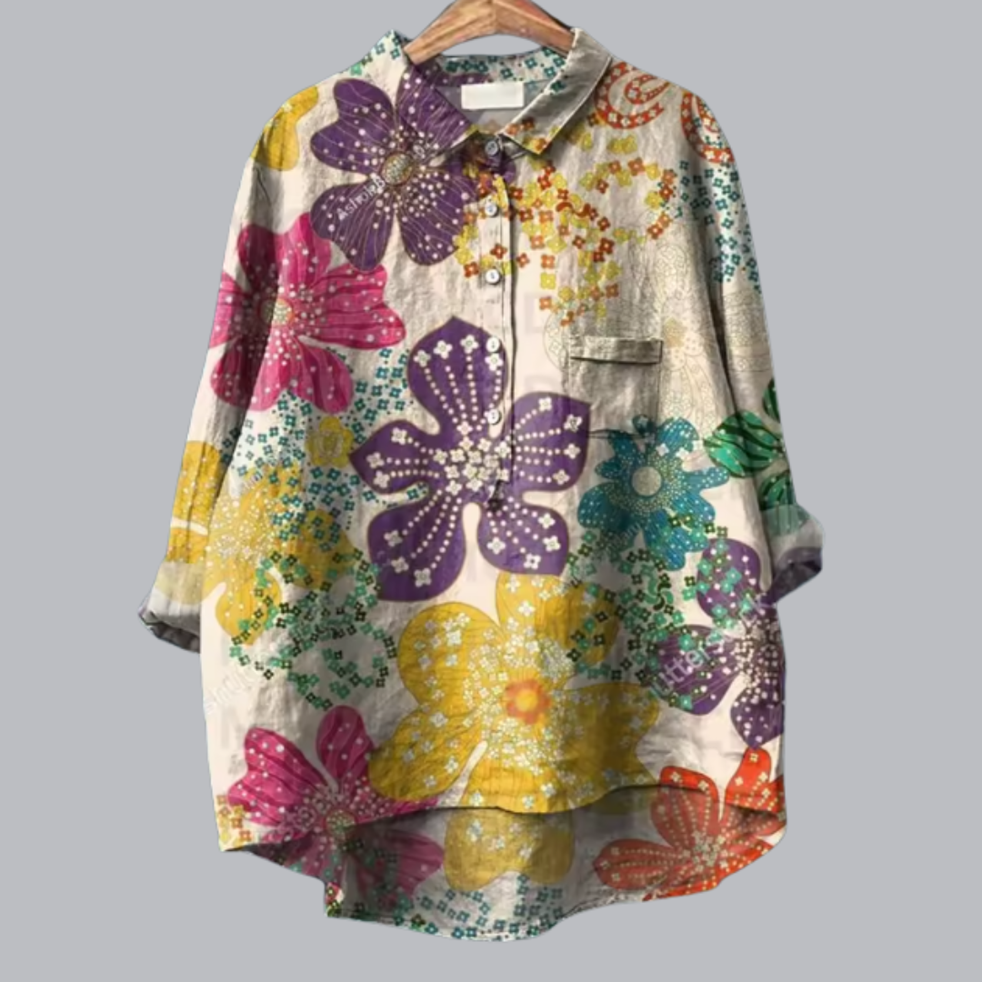 Vera™ | Modische Vintage Bluse