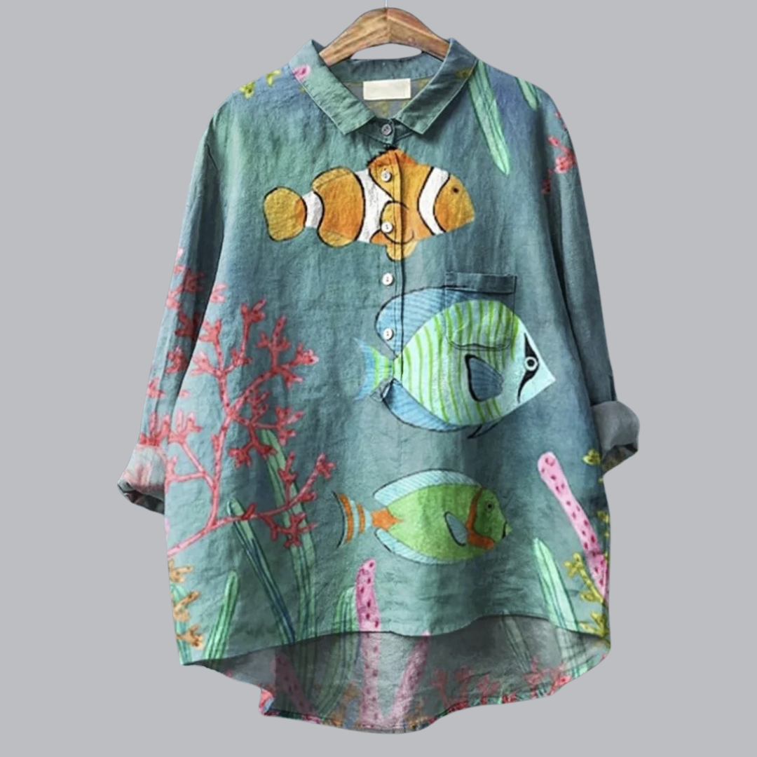 Patricia™ | Modische Vintage Bluse