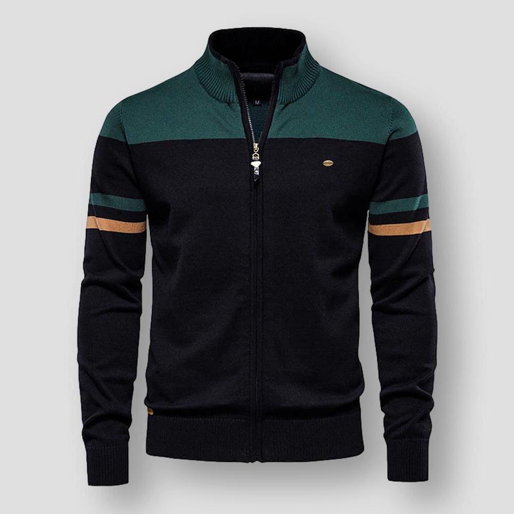 Atlas | Retro Streifendesign Herrenjacke