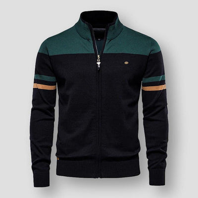 Atlas | Retro Streifendesign Herrenjacke