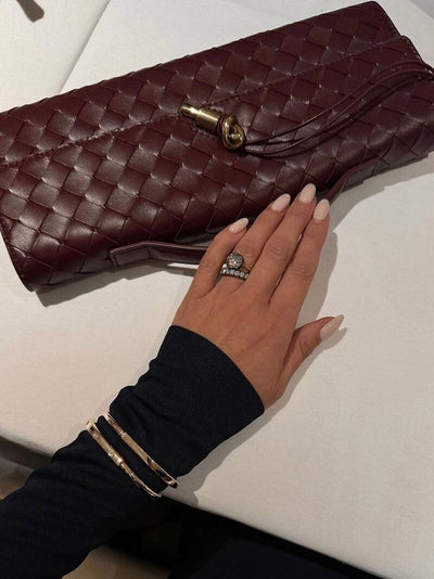 Bianca gewebte Tasche