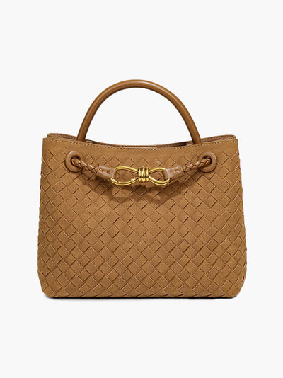 Lucia Faux Suede Bag