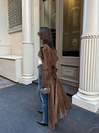 Frejas™ | Mocha Trenchcoat - Imitation Mocha