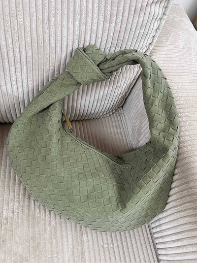 Gewebte suede Tasche medium