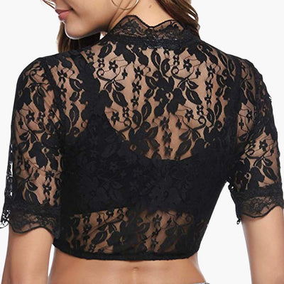 Spitzen Dirndl bluse für Damen - Oktoberfest 2025