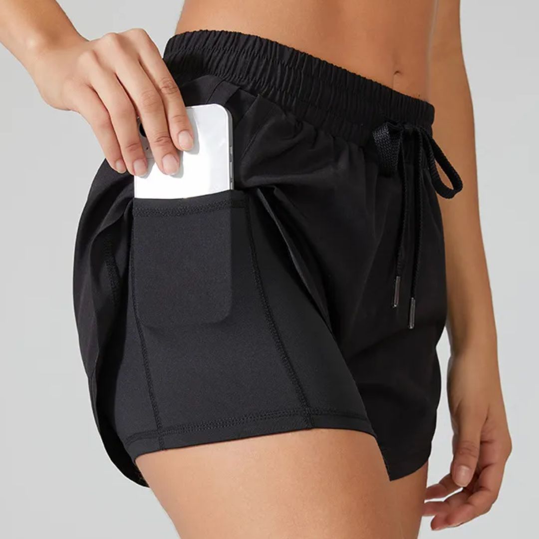Sportliche Schwimmshorts mit praktischer Tasche