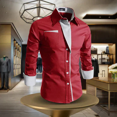 Hochwertiges Herren Baumwoll-Hemd