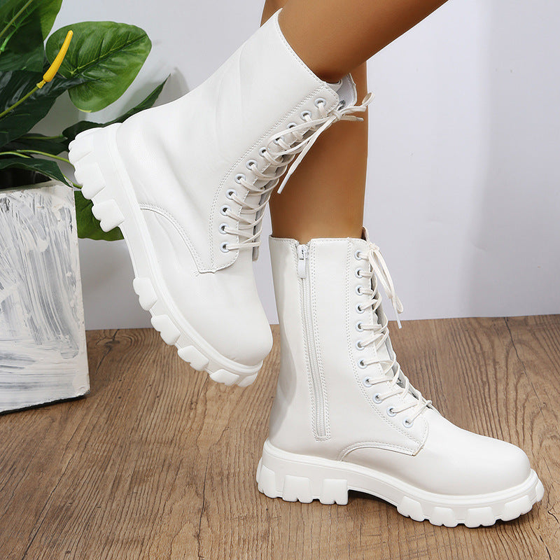 Stilvolle Plateau Boots für Elegante Anlässe