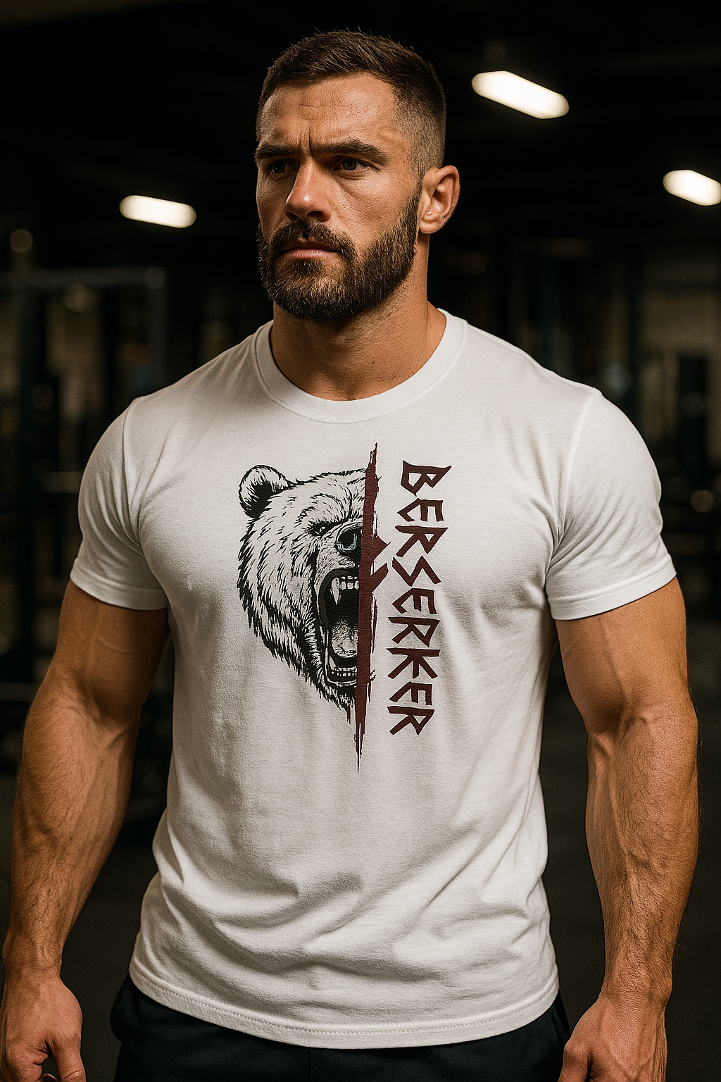 Lässiges Herren T-Shirt Kurzarm Baumwolle