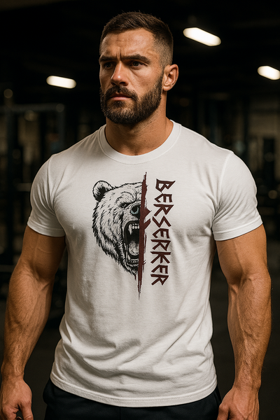 Lässiges Herren T-Shirt Kurzarm Baumwolle