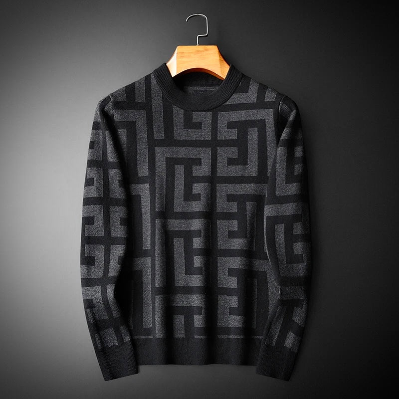 Klassischer Herren Strickpullover