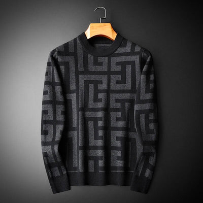 Klassischer Herren Strickpullover