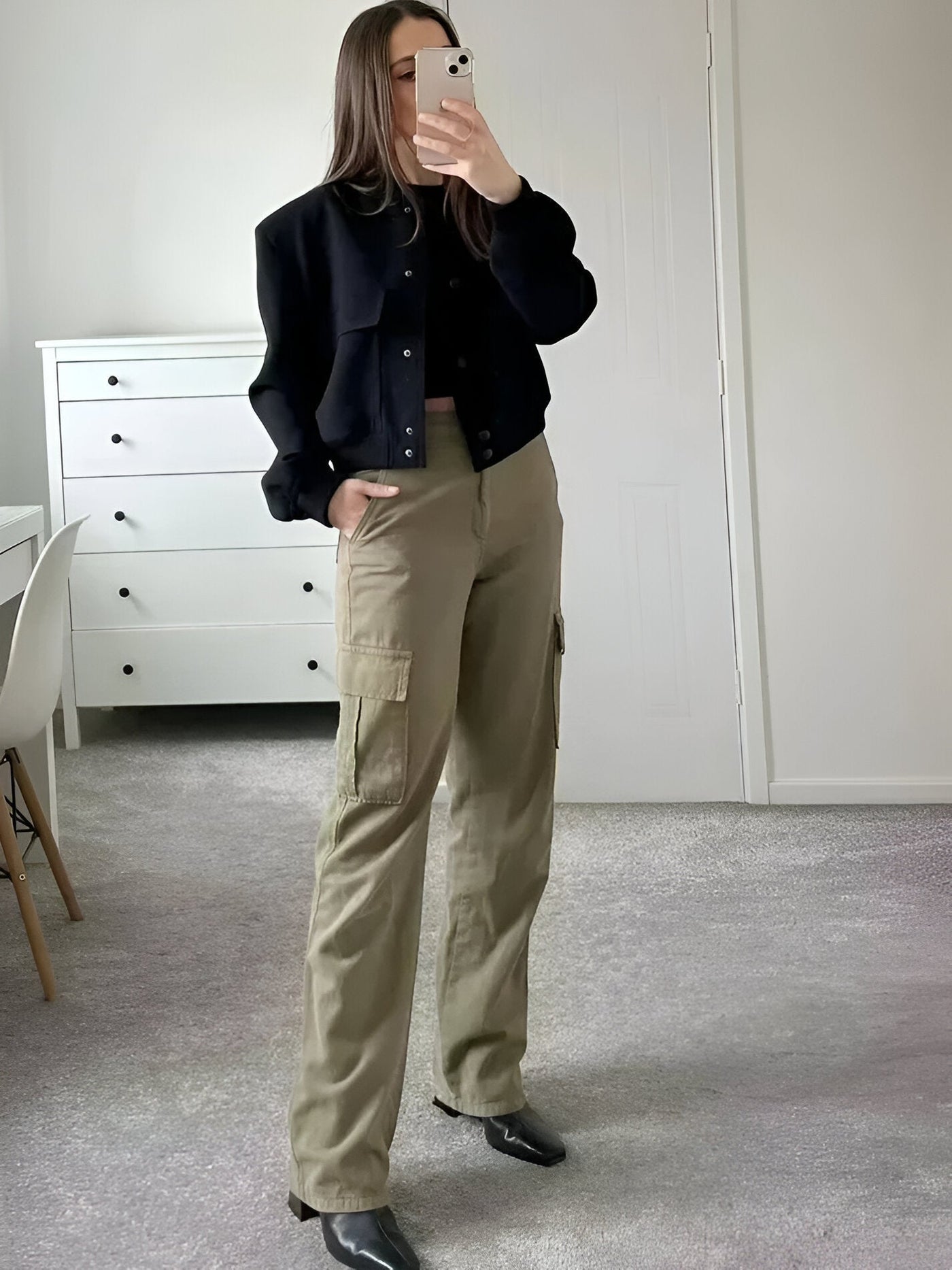 Stylische Damen Übergangsjacke | Kurze