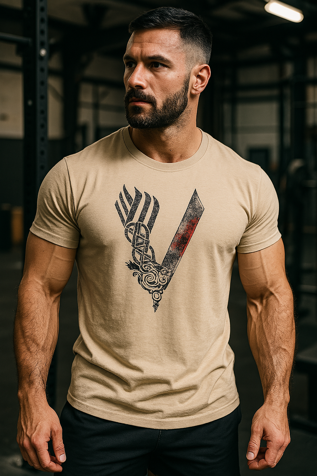 Lässiges Herren T-Shirt Baumwolle