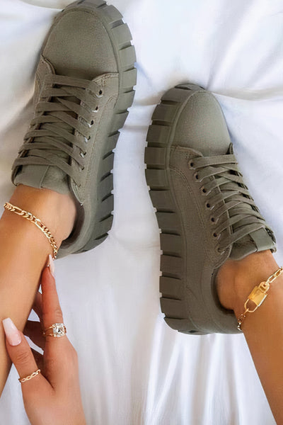 Marty - Einfarbige Turnschuhe Niedrig Herren