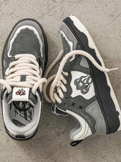 Elias - Stilvolle Vintage-Skateboard-Schuhe für Herren mit Grip