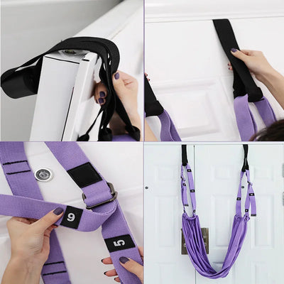 YogaStrap™ | Yogaseil für Komfort im Rücken