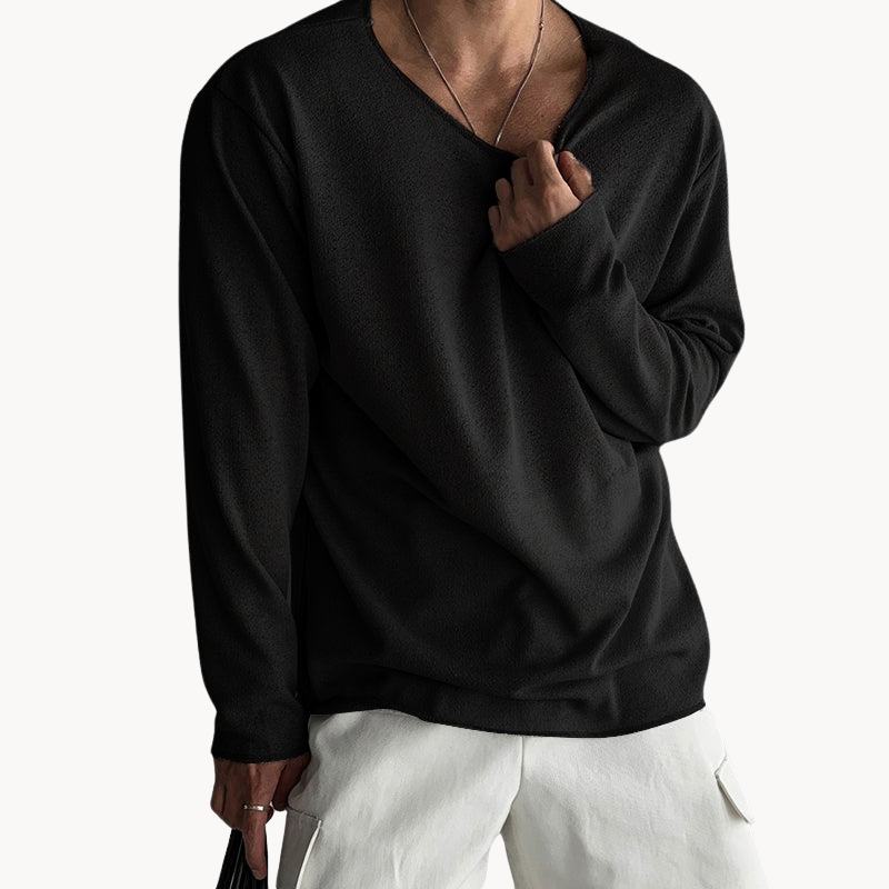 Torben | Atmungsaktives, leichtes T-Shirt für Männer mit langen Ärmeln