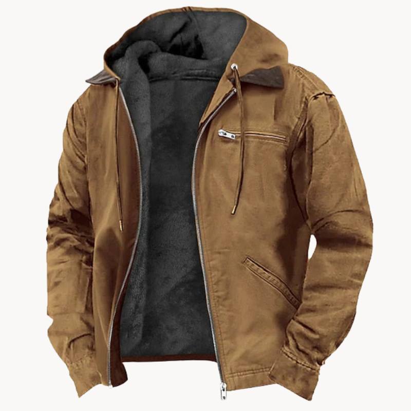 Simon | Stylische funktionelle Herren Outdoor Jacke