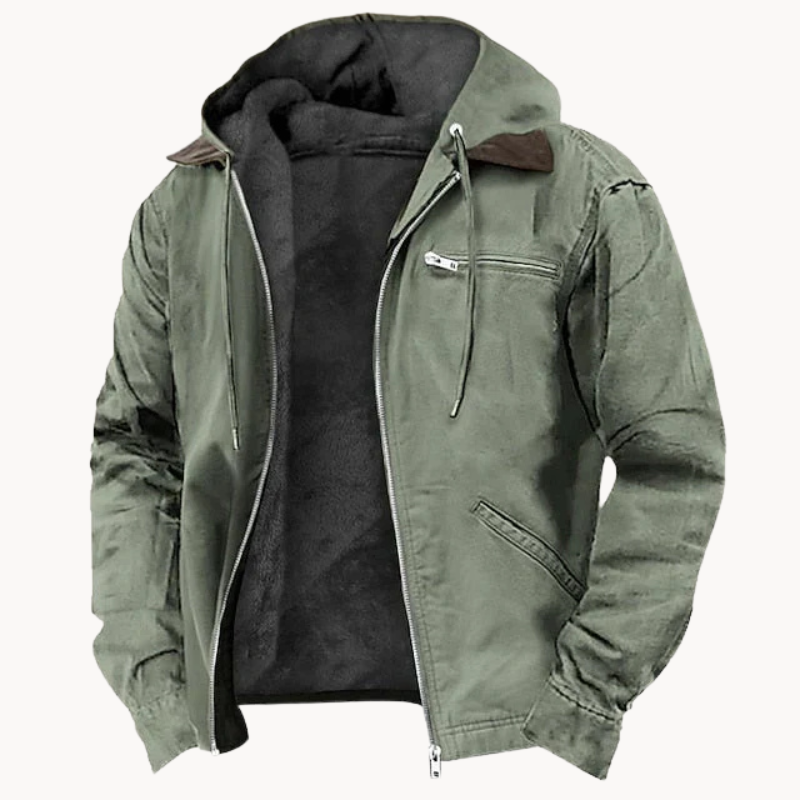 Simon | Stylische funktionelle Herren Outdoor Jacke