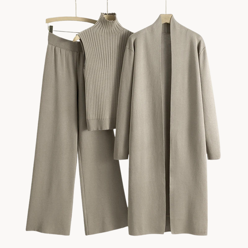 Holly | Set Stilvolle Eleganz Dreiteiliges Outfit für Frauen