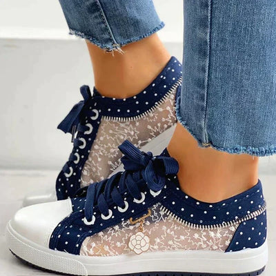 Lala - Damen Bequeme Mode Sneaker
