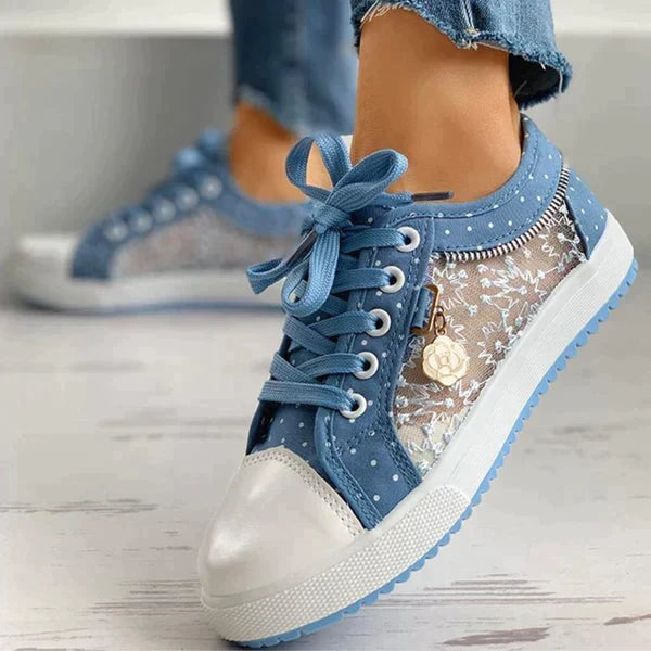 Lala - Damen Bequeme Mode Sneaker