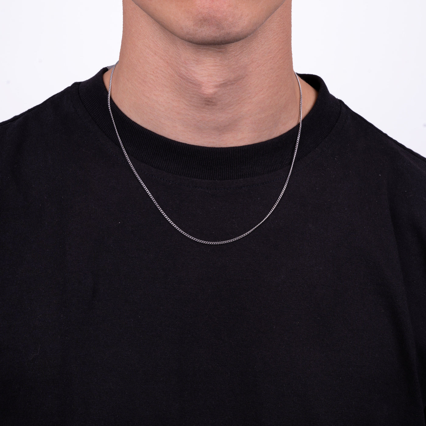 Bundle: Cuban Kette + Armband 2MM (Silber)