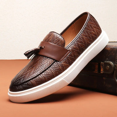 Elegante Leder Herren Loafer