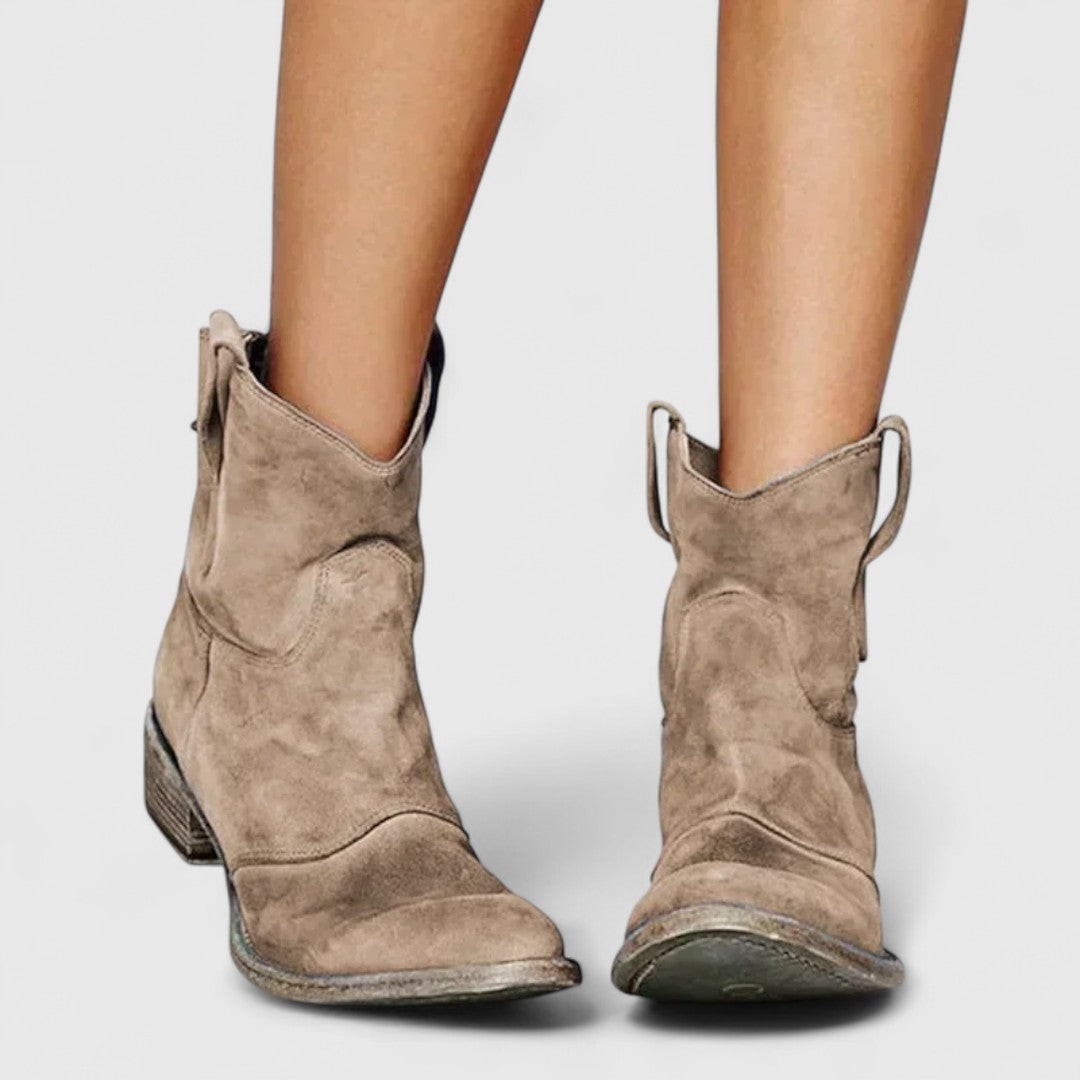 Caroline | Vintage Ankle Boots mit Stil