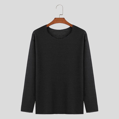 ROMA | Atmungsaktives, elegantes Design Herren T-Shirt mit langen Ärmeln