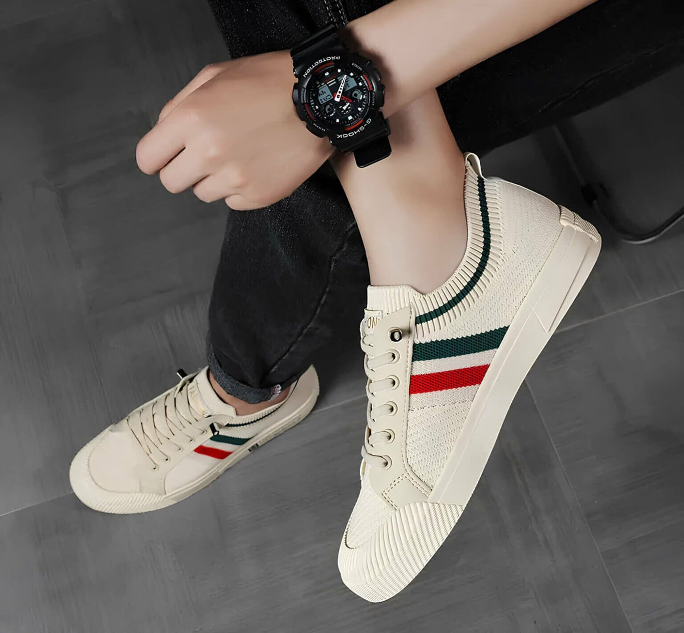 Premium Herren Sneaker aus Leder