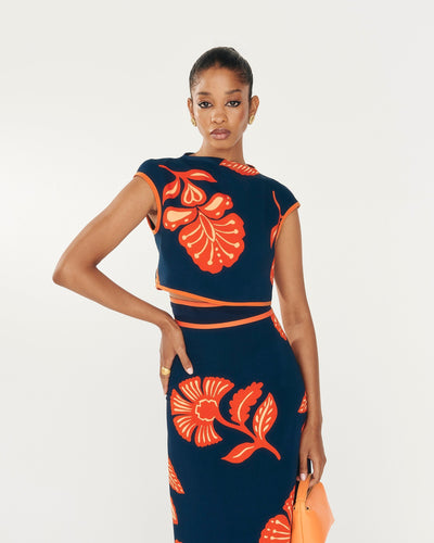 Manila™ – Marineblauer Dune Top