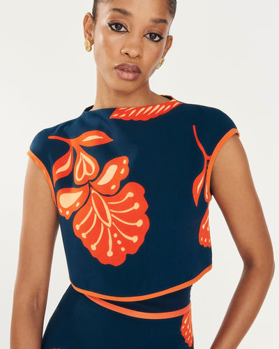 Manila™ – Marineblauer Dune Top