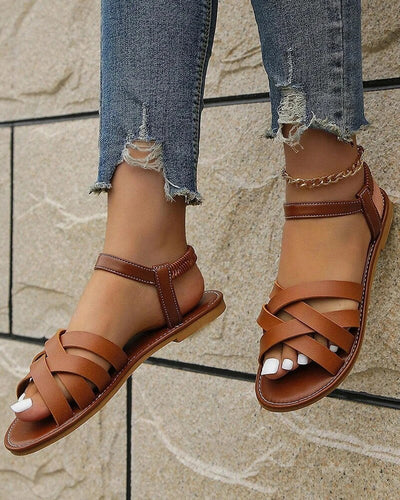 Sommer Sandalen – Veganes Leder, feminines Design, rutschfest