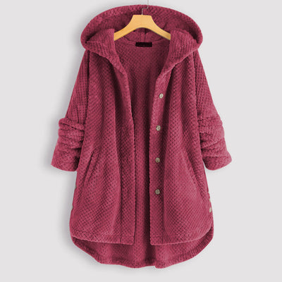 Veronika™ | Winter Reversible Fleece-Kapuzenjacke