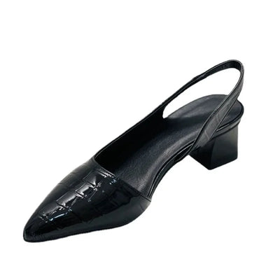 Yola - Kroko Design Orthopädische Bequeme Elegante Pumps