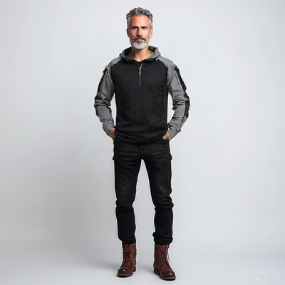 Bernd™ Taktischer Herren-Hoodie