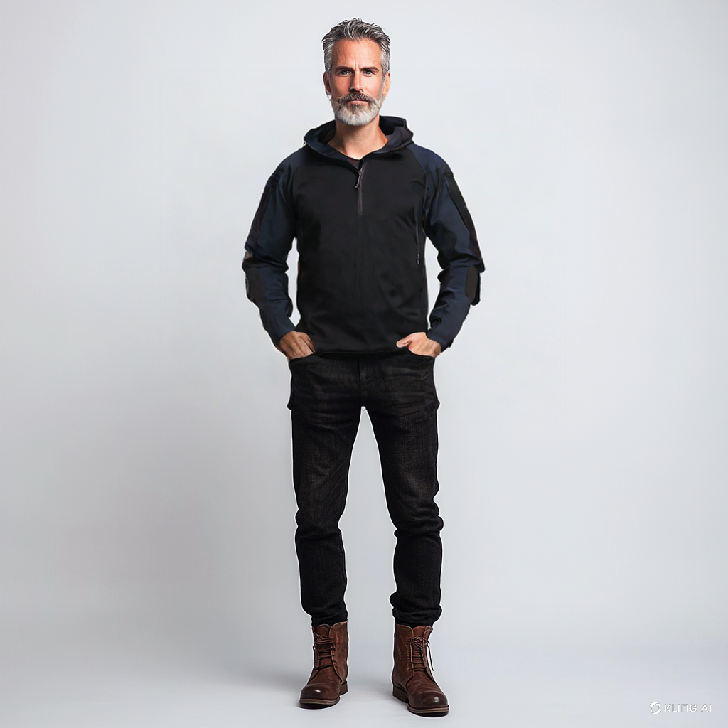 Bernd™ Taktischer Herren-Hoodie