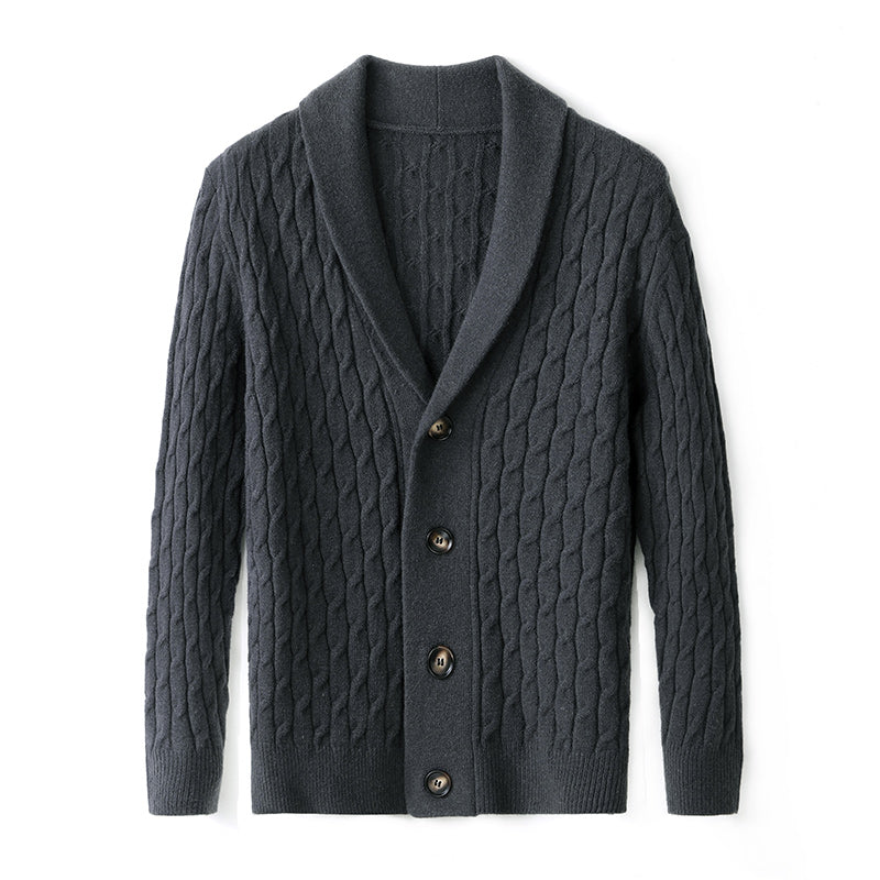 Hochwertige Herren Strickjacke - Klassisch & Elegant
