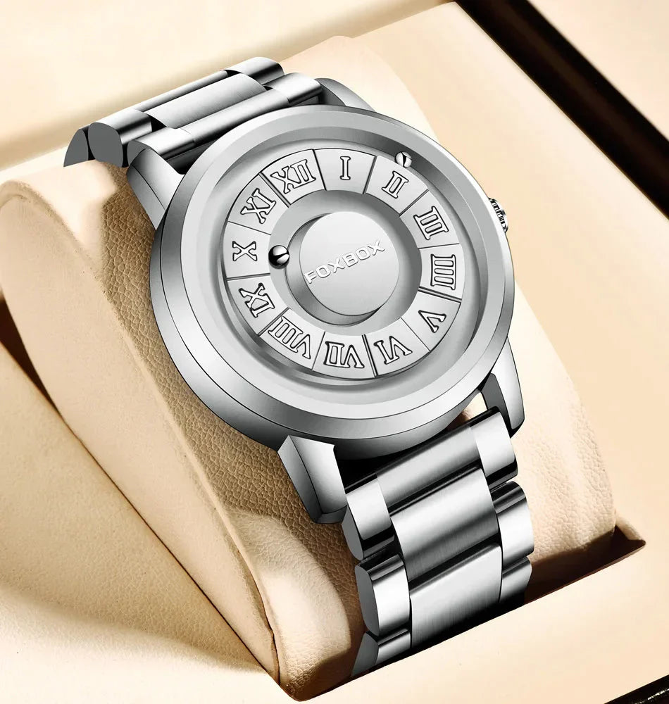 Elegante Herren Quarz-Armbanduhr