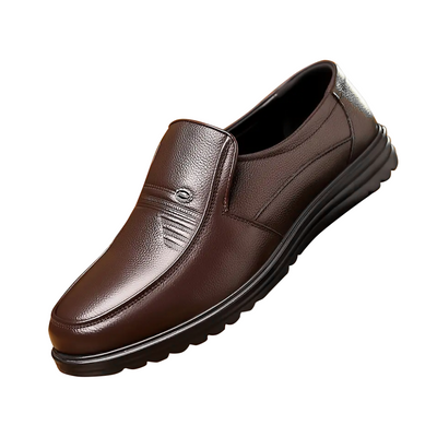 Bequeme Leder Herren Loafer