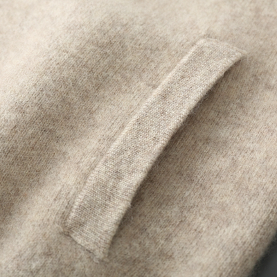 Herren Woll-Strickjacke mit Reißverschluss - Hochwertig & Warm