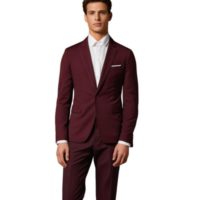 Herren Anzug mit Blazer und Hose - Elegant geschnitten