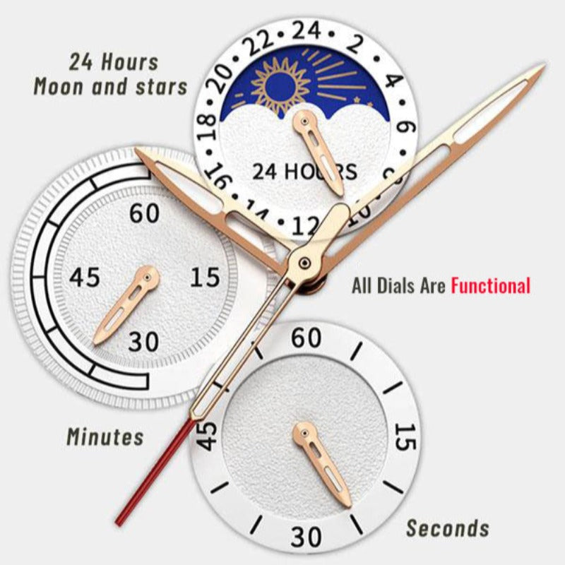 Elegante Herren Sportuhr